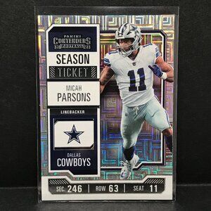 Micah Parsons - 2023 Panini Contenders Mojo Card HOBBY # 29 Cowboys